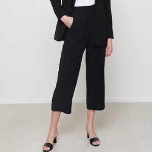 Tyra cropped pants black